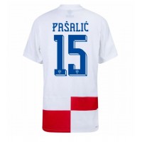 Chorvátsko Mario Pasalic #15 Domáci futbalový dres ME 2024 Krátky Rukáv